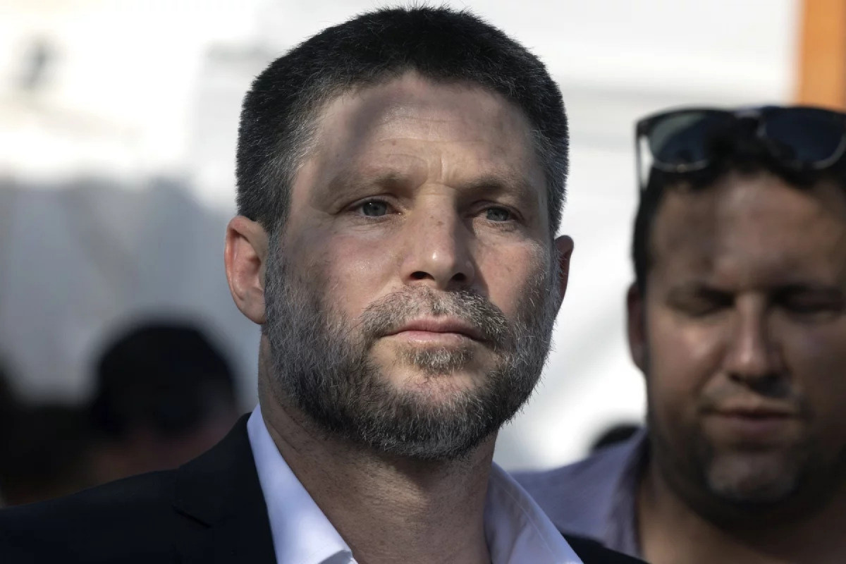 Ministro das Finanças de Israel, Bezalel Smotrich/Menahem Kahana/AFP via Getty Images