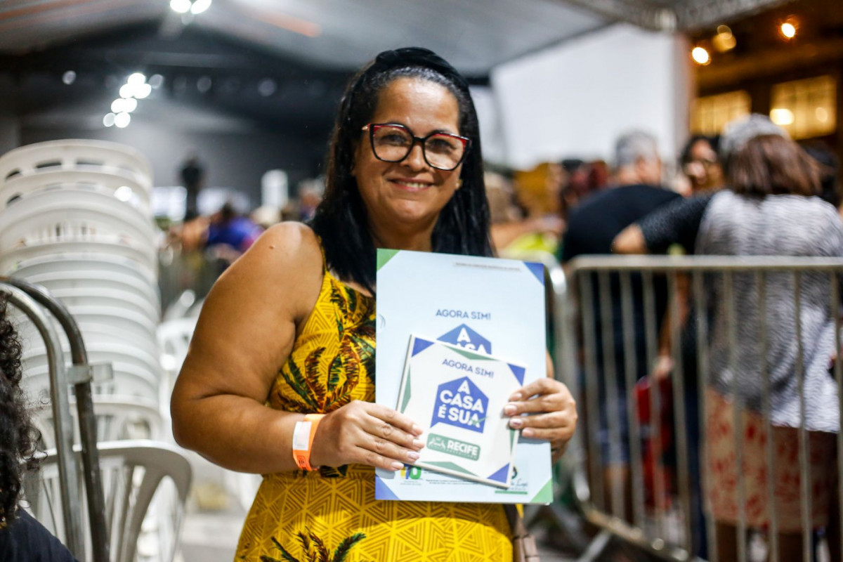 Jessiana da Conceição, de 50 anos, foi uma das moradoras que conquistou o título de posse