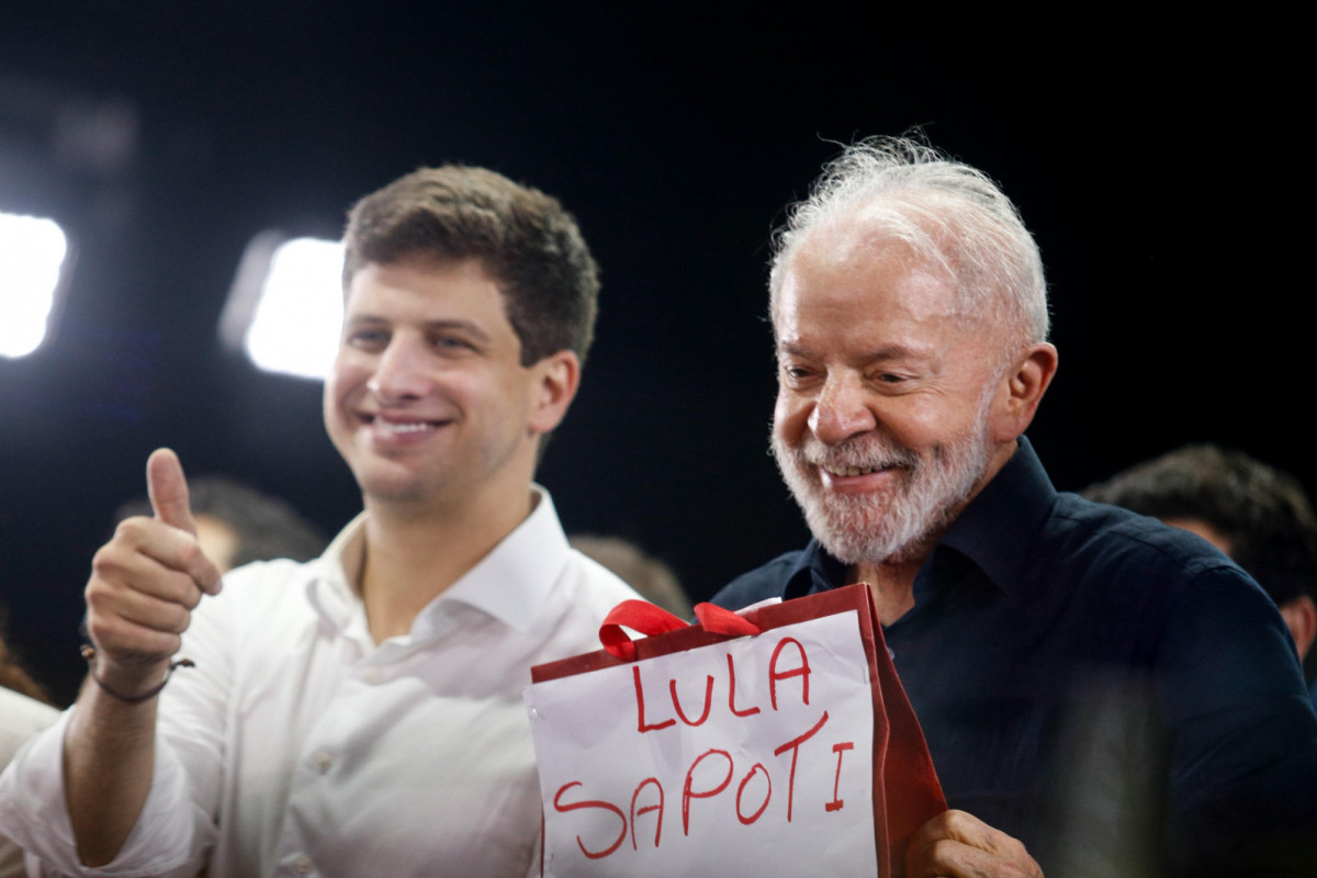 Presidente João Campos e Presidente Lula/Foto: Marina Torres /DP Foto