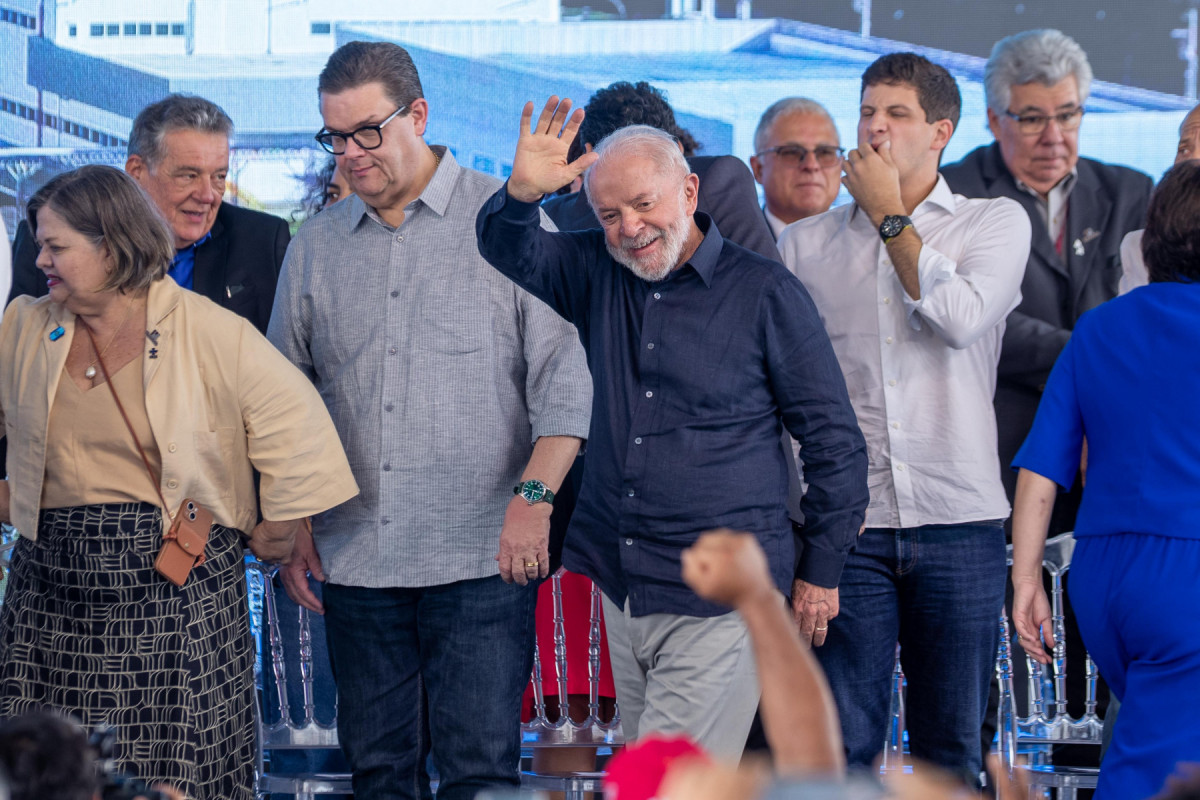 Lula na inauguração de fábrica da Hemobras em Goiana/Rafael Vieira/DP Foto