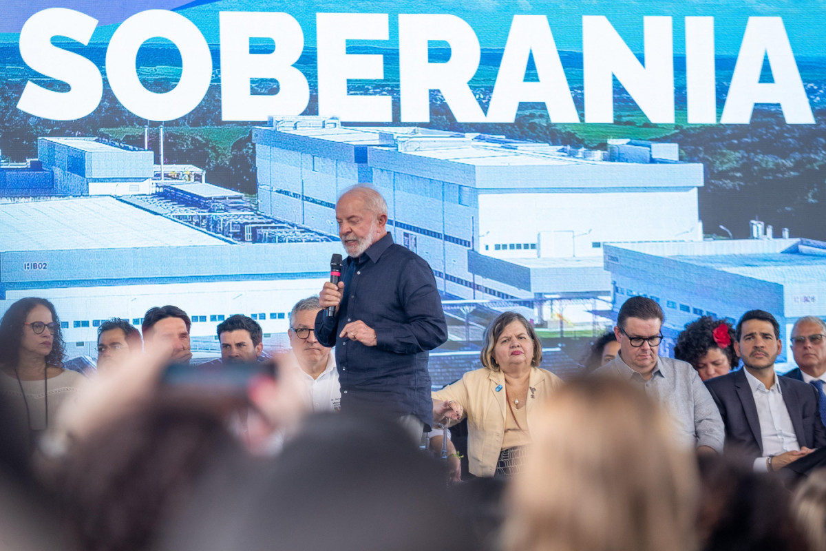 Lula na inauguração de fábrica da Hemobras em Goiana 