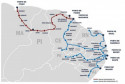 Mapa da Malha Ferroviária do Nordeste - FTL/Reprodução