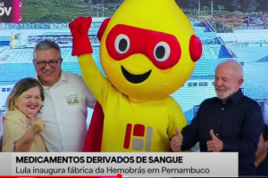 Lula na Hemobras