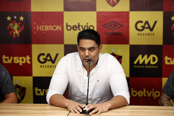 Raphael Campos, vice-presidente executivo do Sport