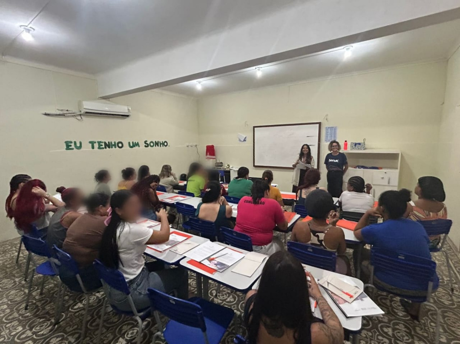 As participantes aprendem também noções de empreendedorismo e precificação de serviços
