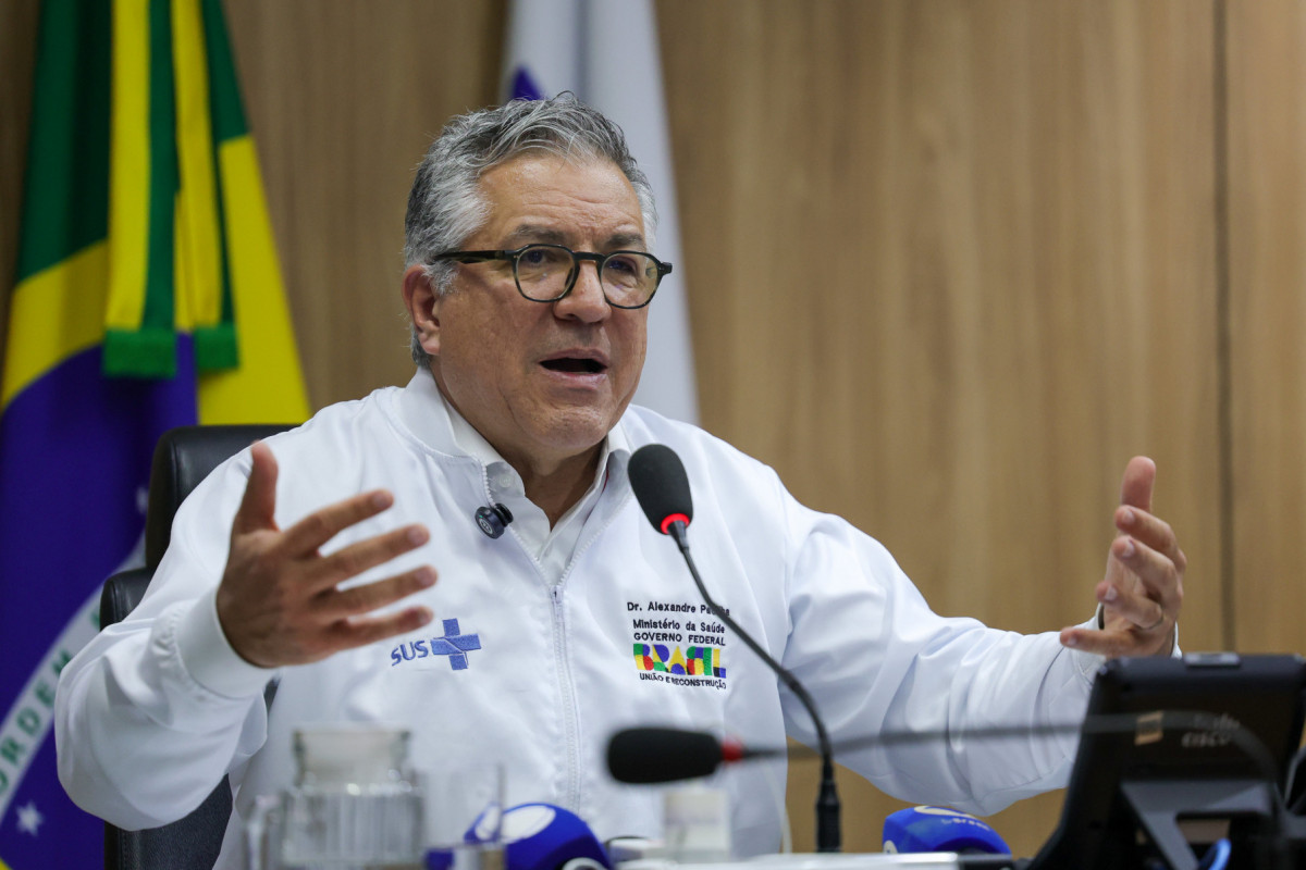Ministro da Saúde, Alexandre Padilha
    / Fabio Rodrigues-Pozzebom/Agência Brasil