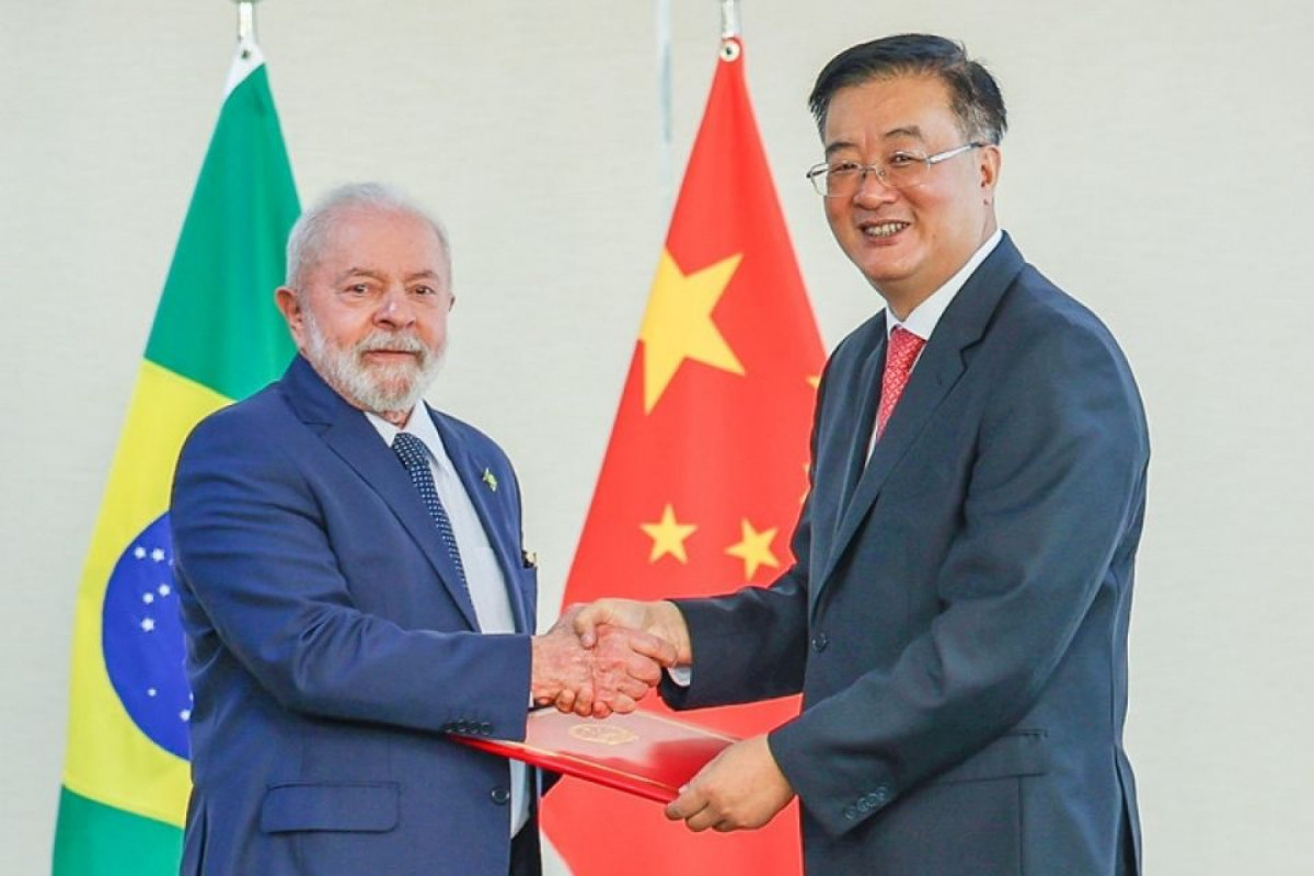 Presidente Lula com o Embaixador da China no Brasil, Zhu Qingqiao/Ricardo Stuckert/PR