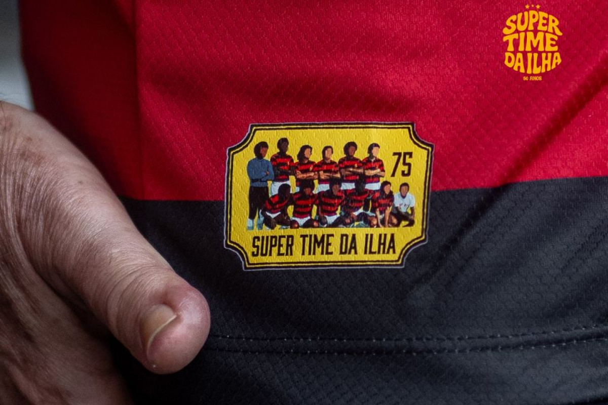 Sport lança camisa em homenagem ao "Super Time da Ilha" de 1975/Igor Cysneiros/Sport Club do Recife