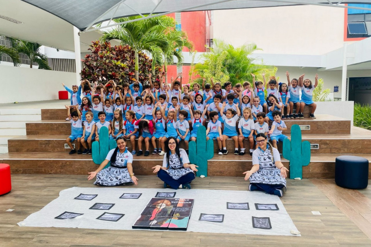 Alunos do Colégio GGE aprendem enquanto se divertem no projeto 