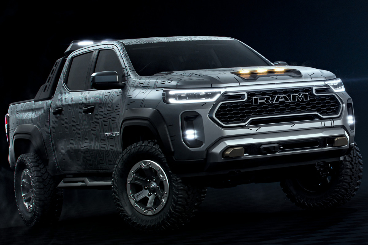 Ram Dakota será produzida na Argentina, na mesma plataforma da Fiat Titano/Ram/Divulgação