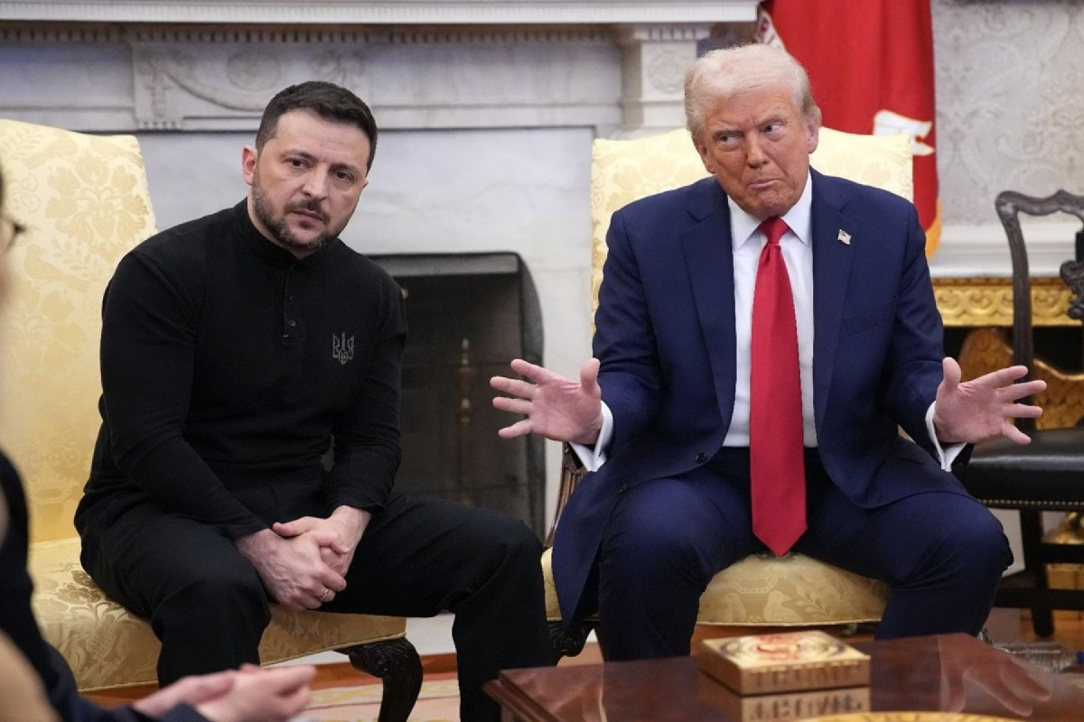 Presidente dos Estados Unidos, Donald Trump, e o presidente da Ucrânia, Volodymyr Zelensky/Foto: Reprodução