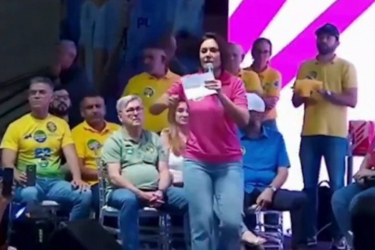 Ex-Primeira-Dama Michelle Bolsonaro/Reprodução/Redes sociais