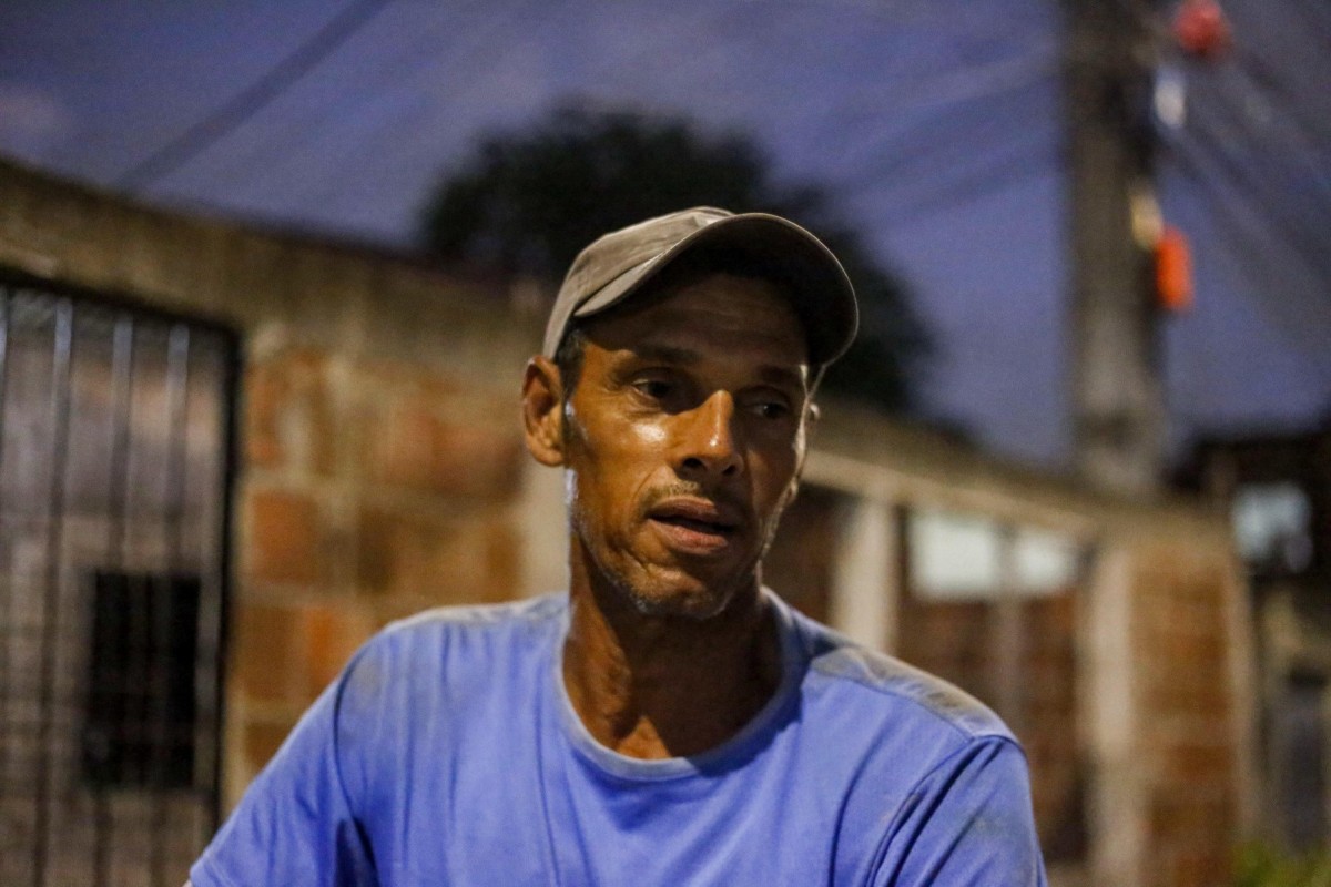 Agnaldo Francisco mudou-se para Terra Nostra para viver com a esposa e filho