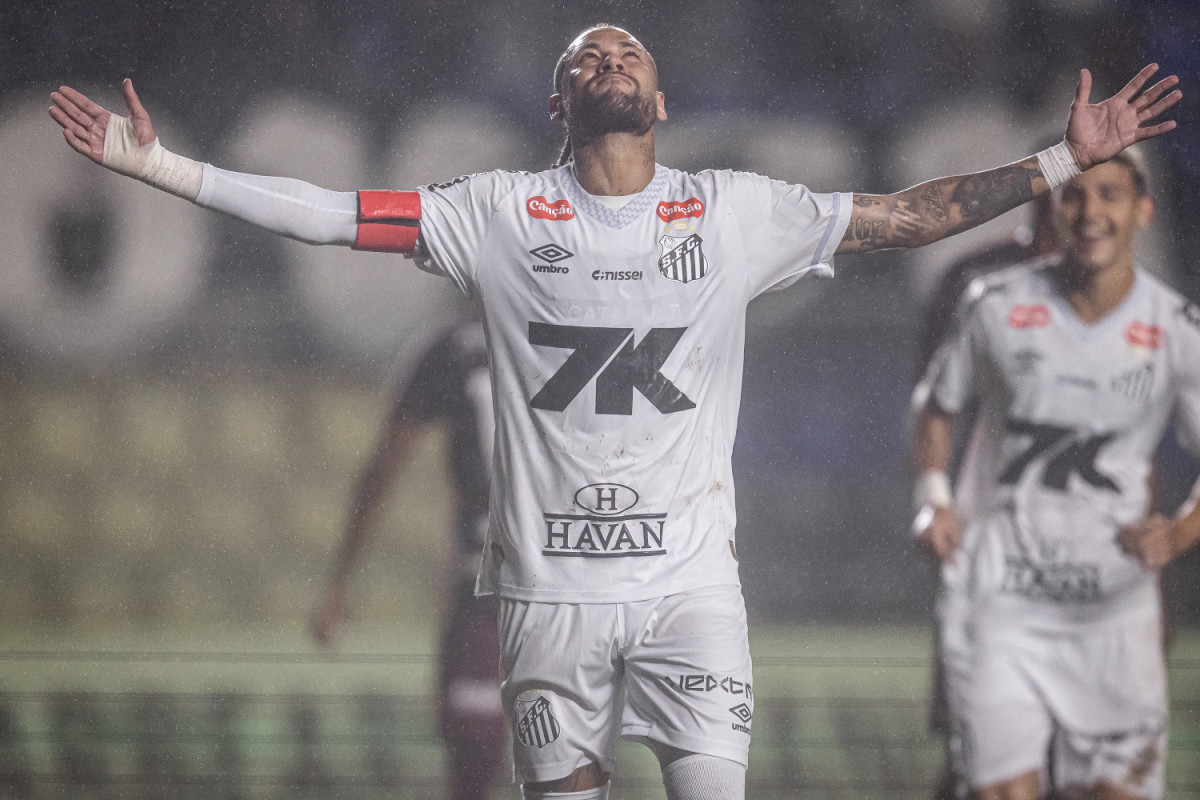 Neymar, atacante do Santos/Raul Baretta/ Santos FC