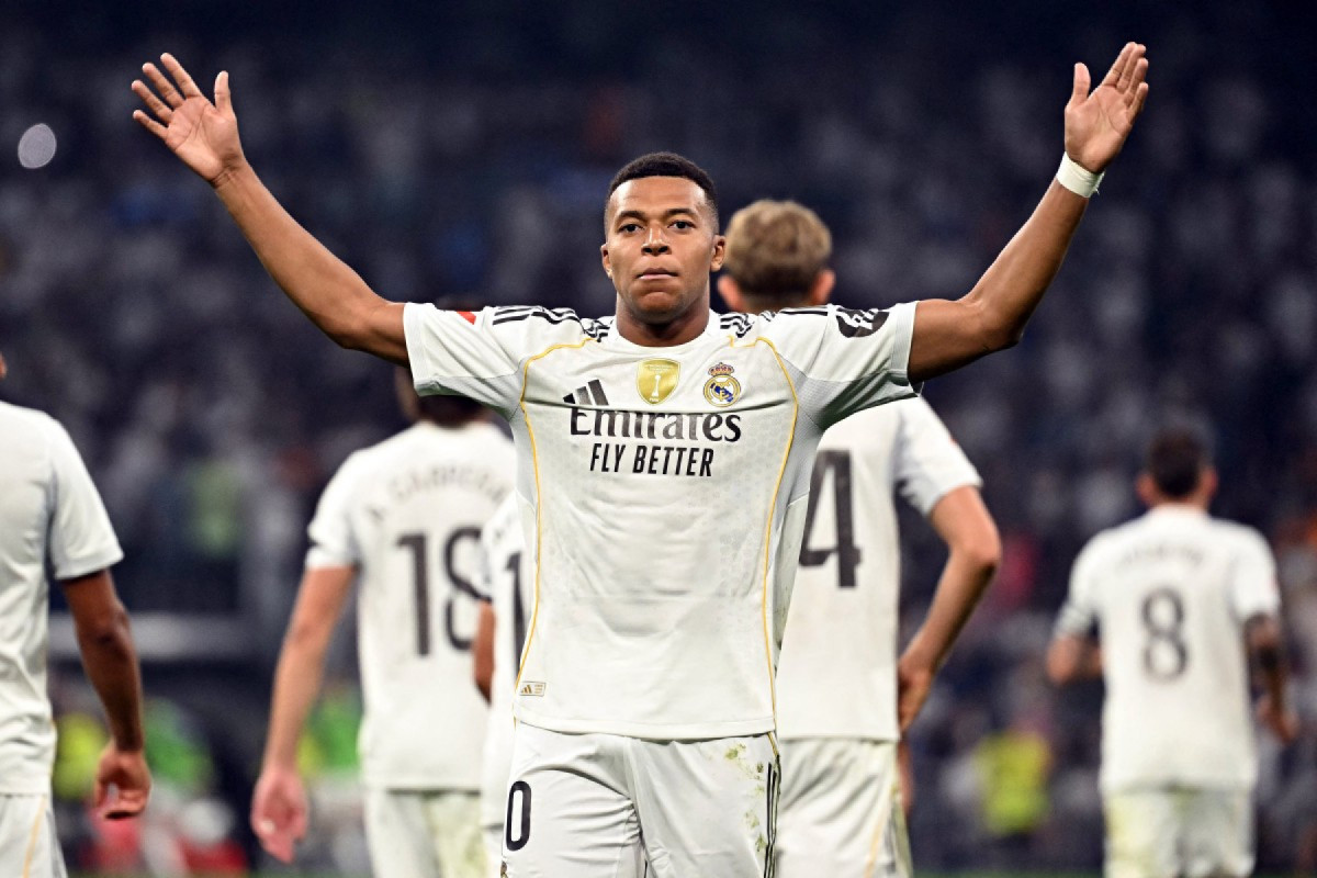 Kylian Mbappé, atacante do Real Madrid/ Javier SORIANO/AFP