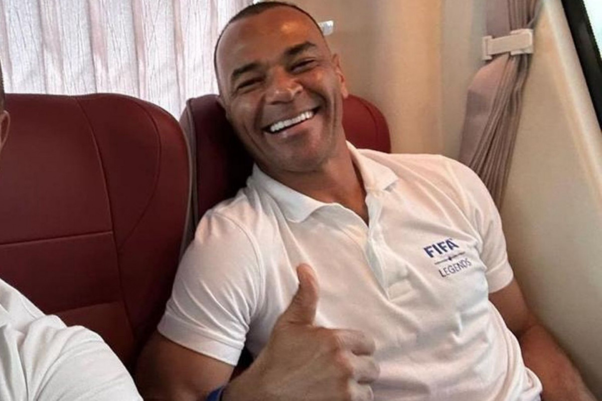 Cafu, pentacampeão com a seleção brasileira/Reprodução/Redes Sociais