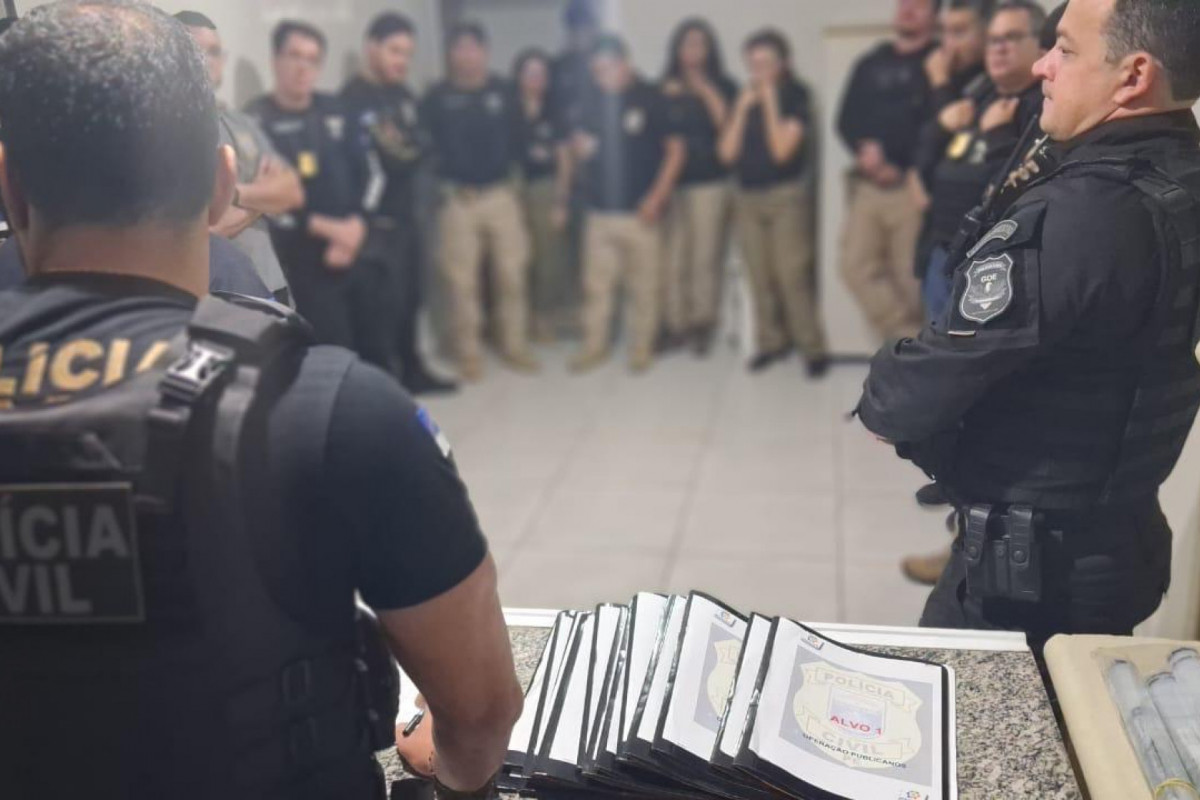 Polícia cumpre 16 mandados contra quadrilha envolvida com corrupção e lavagem de dinheiro/Ascom/PCPE