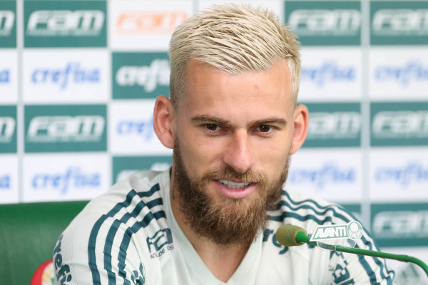 Lucas Lima em passagem pelo Palmeiras
