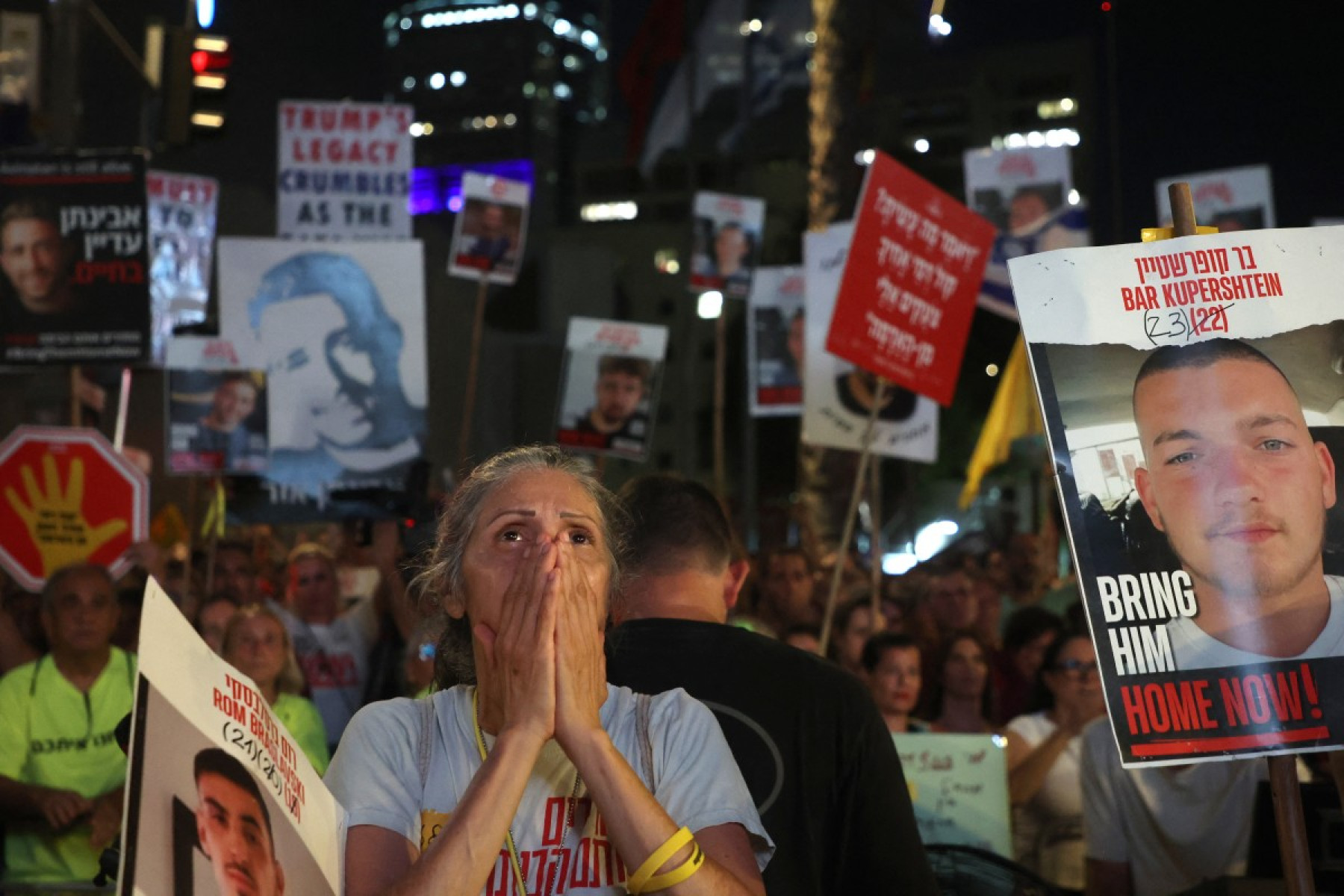 Manifestação em Israel 
