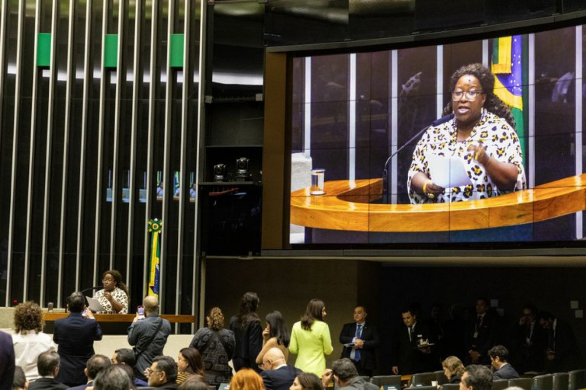 Ministra Macaé Evaristo durante participação na Comissão Geral da Câmara dos Deputados/Vitor Vasconcelos / Secom-PR
