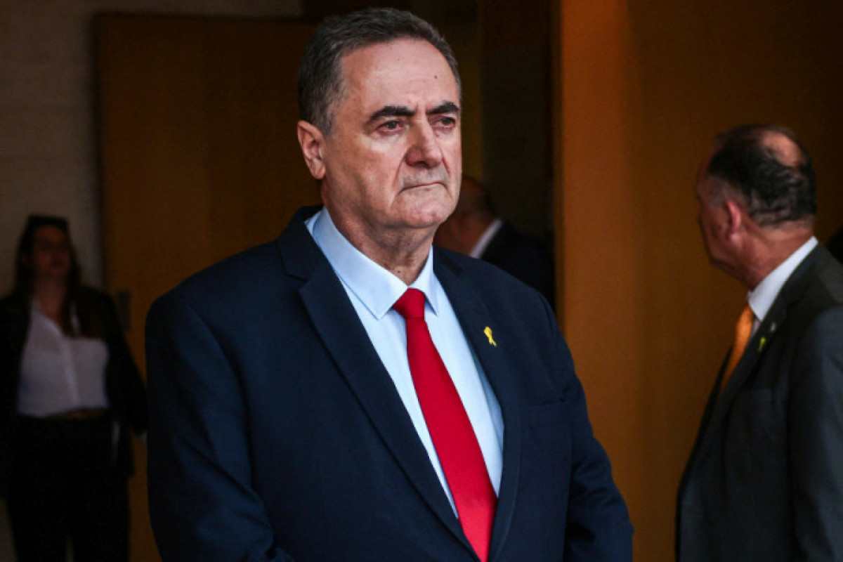 Ministro da Defesa israelense, Israel Katz/Ahmed GHARABLI / AFP