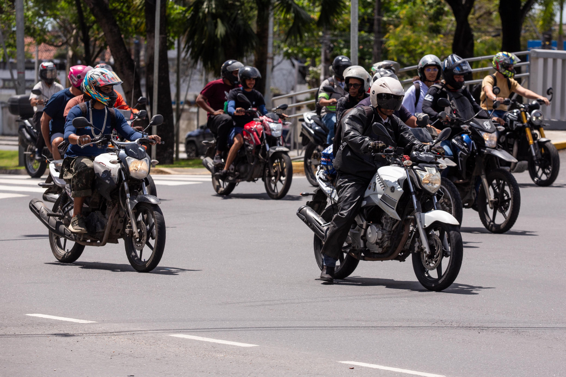 Motos já são maioria no trânsito em Pernambuco  (Rafael Vieira/DP)