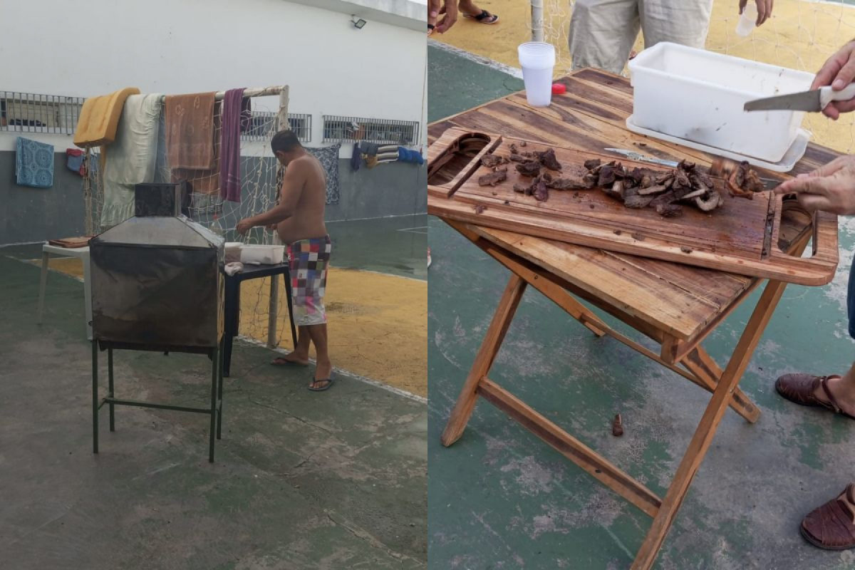 Com apois de diretor e policiais penais, detentos da Penitenciária de Petrolina tinham direito até a churrasco