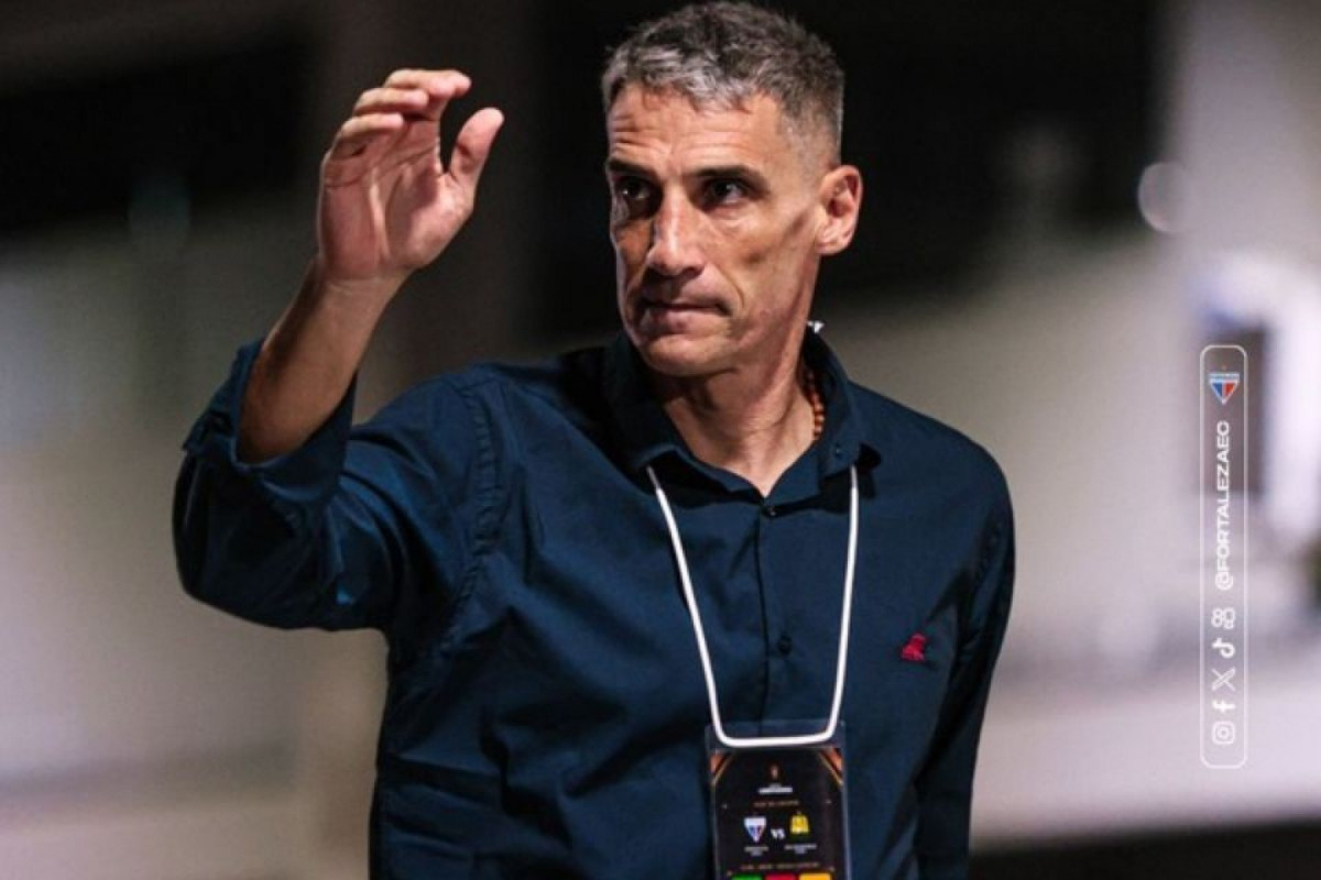 Juan Pablo Vojvoda, ex-técnico do Fortaleza/João Moura / Fortaleza EC