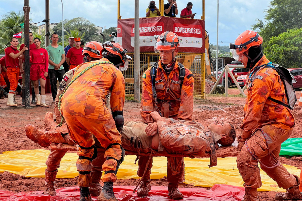 Bombeiros do Nordeste realizam simulado em Pernambuco para fortalecer resposta a desastres