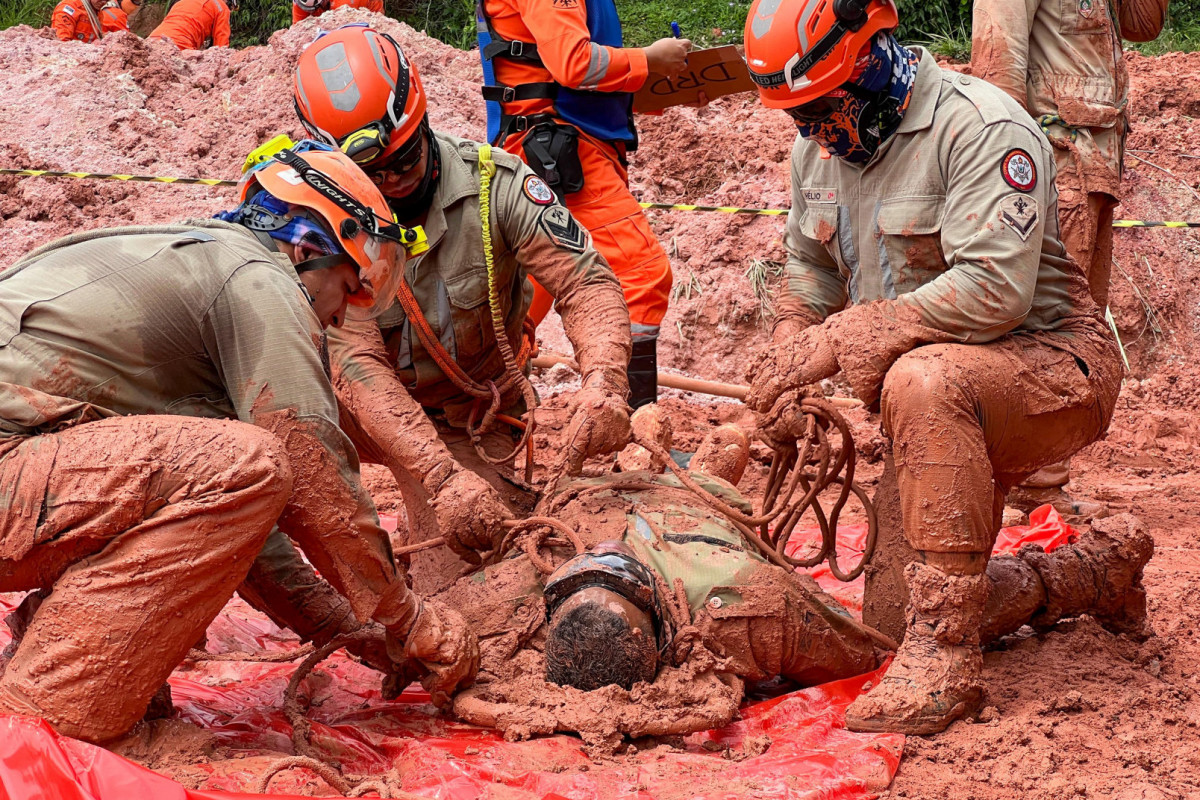 Bombeiros do Nordeste realizam simulado em Pernambuco para fortalecer resposta a desastres/Divulgação/CBMPE