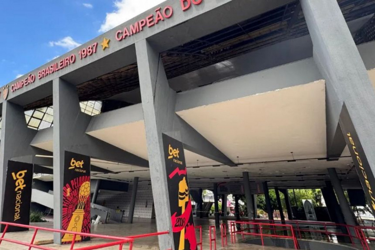 Sede do Sport, na Ilha do Retiro/ Laura Lay/Sport Club do Recife.