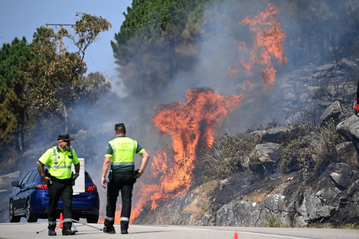 Incêndios florestais na Espanha 