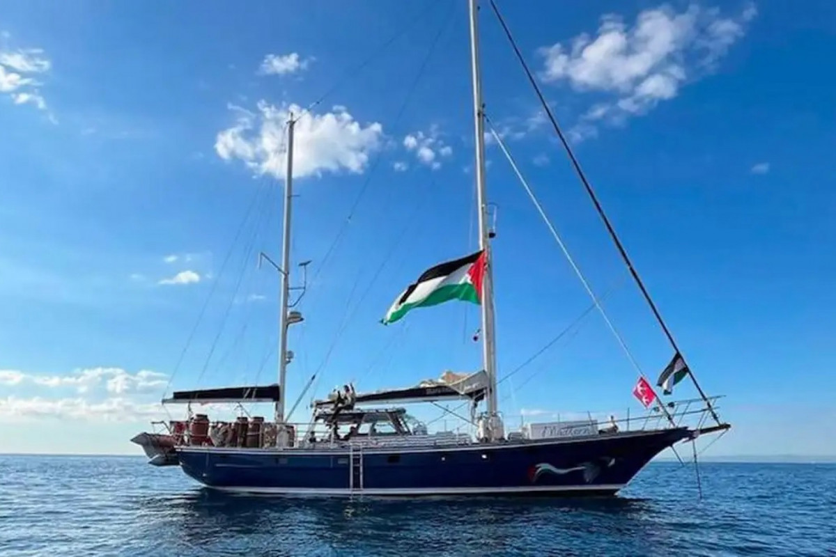 A Freedom Flotilla – ou Flotilha da Liberdade - que levará ajuda humanitária à Faixa de GAza (Gazafreedomflotilla/Instagram) A Freedom Flotilla – ou Flotilha da Liberdade - que levará ajuda humanitária à Faixa de GAza/Gazafreedomflotilla/Instagram