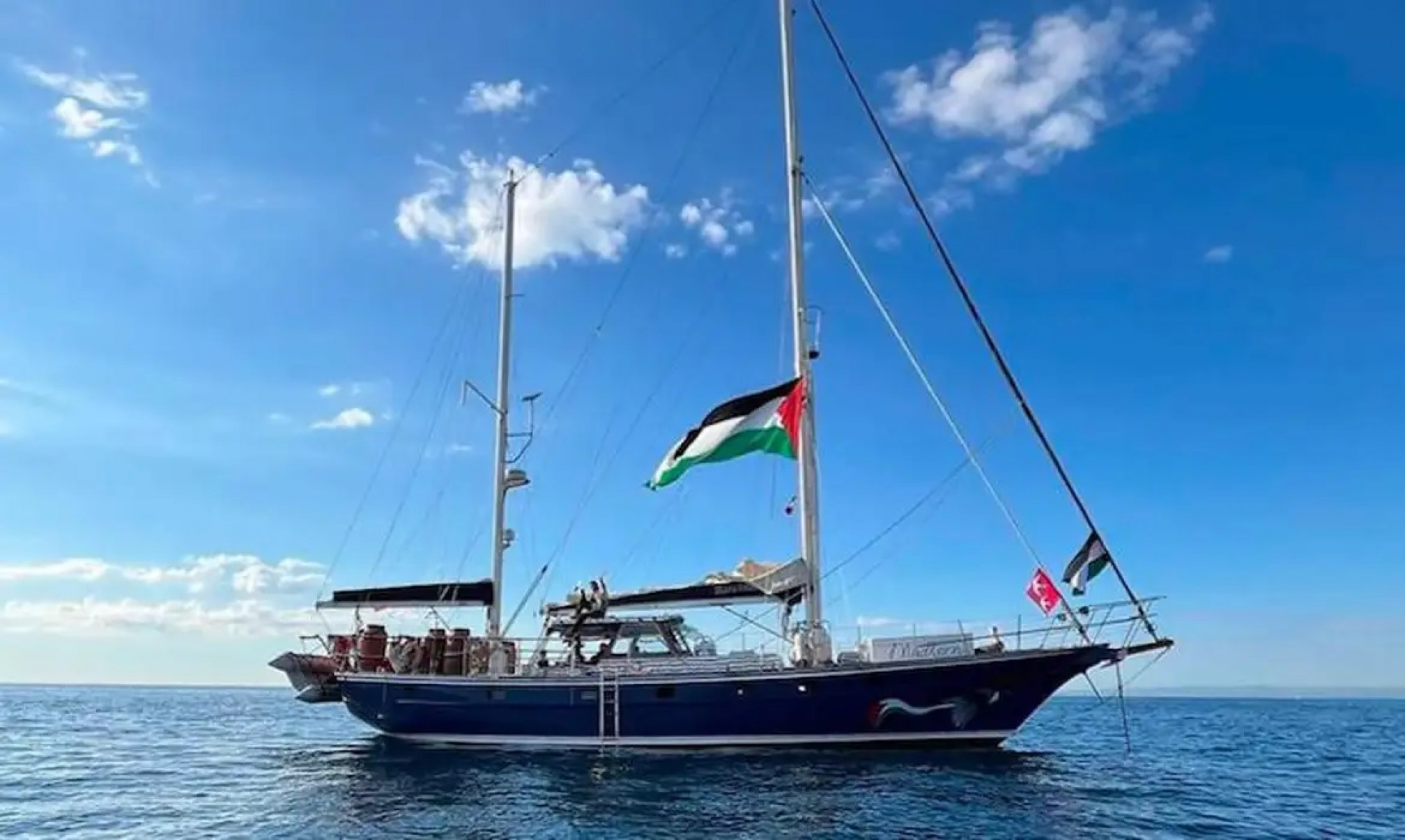 A Freedom Flotilla – ou Flotilha da Liberdade - que levará ajuda humanitária à Faixa de GAza