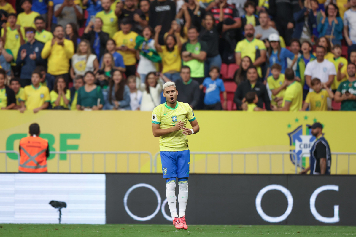 Andreas Pereira em ação pela Seleção Brasileira (Rafael Ribeiro/CBF) Andreas Pereira em ação pela Seleção Brasileira/Rafael Ribeiro/CBF
