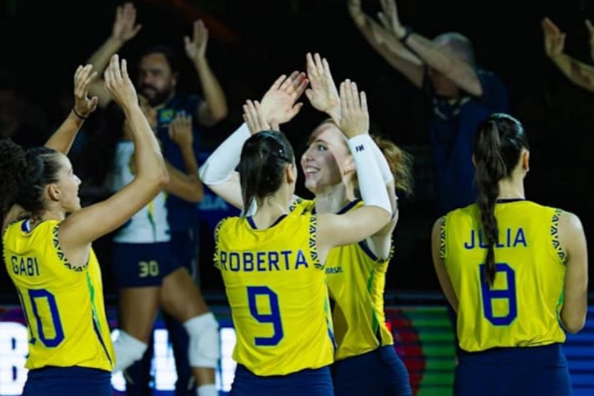 Seleção Feminina de Vôlei/Reprodução/CBV