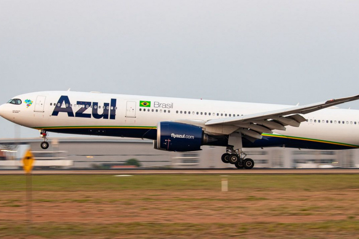 Voo da Azul gera pânico (Divulgação) Voo da Azul gera pânico/Divulgação