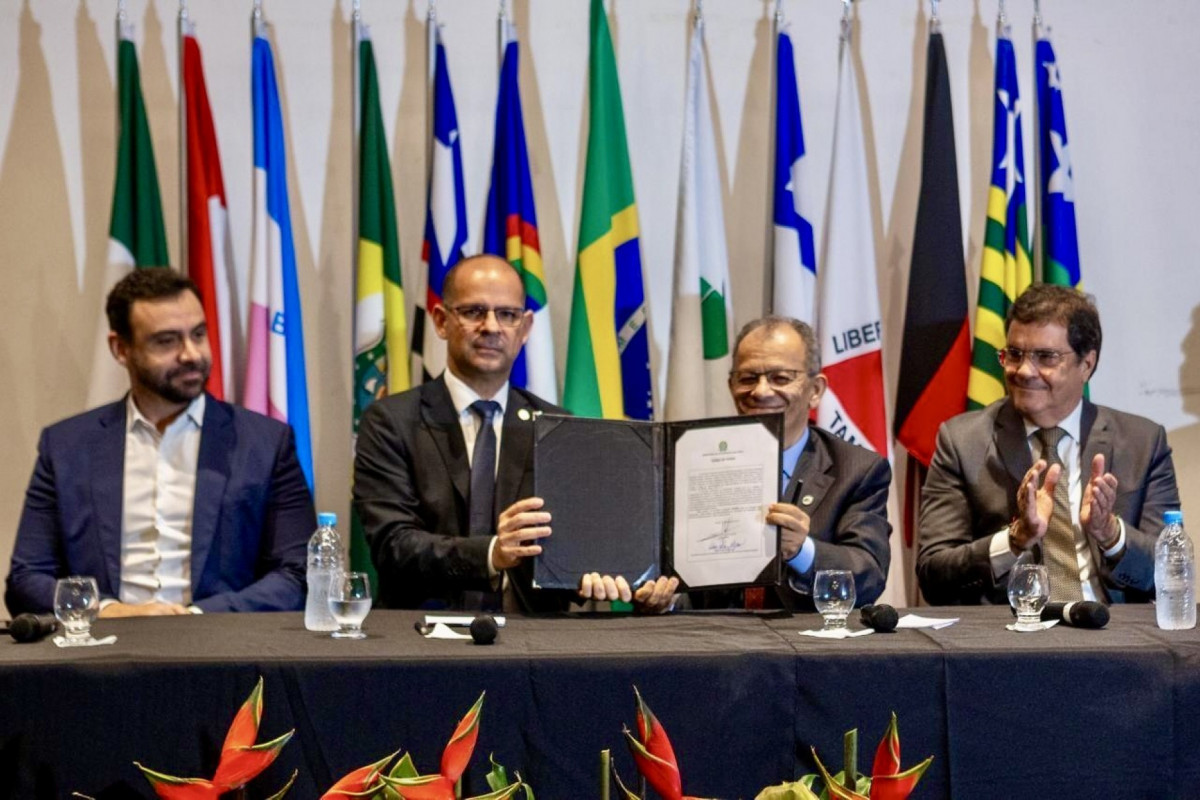 O novo superintendente da Sudene, Francisco Alexandre, tomou posse, nesta segunda-feira (25)/Rafael Vieira/DP Foto
