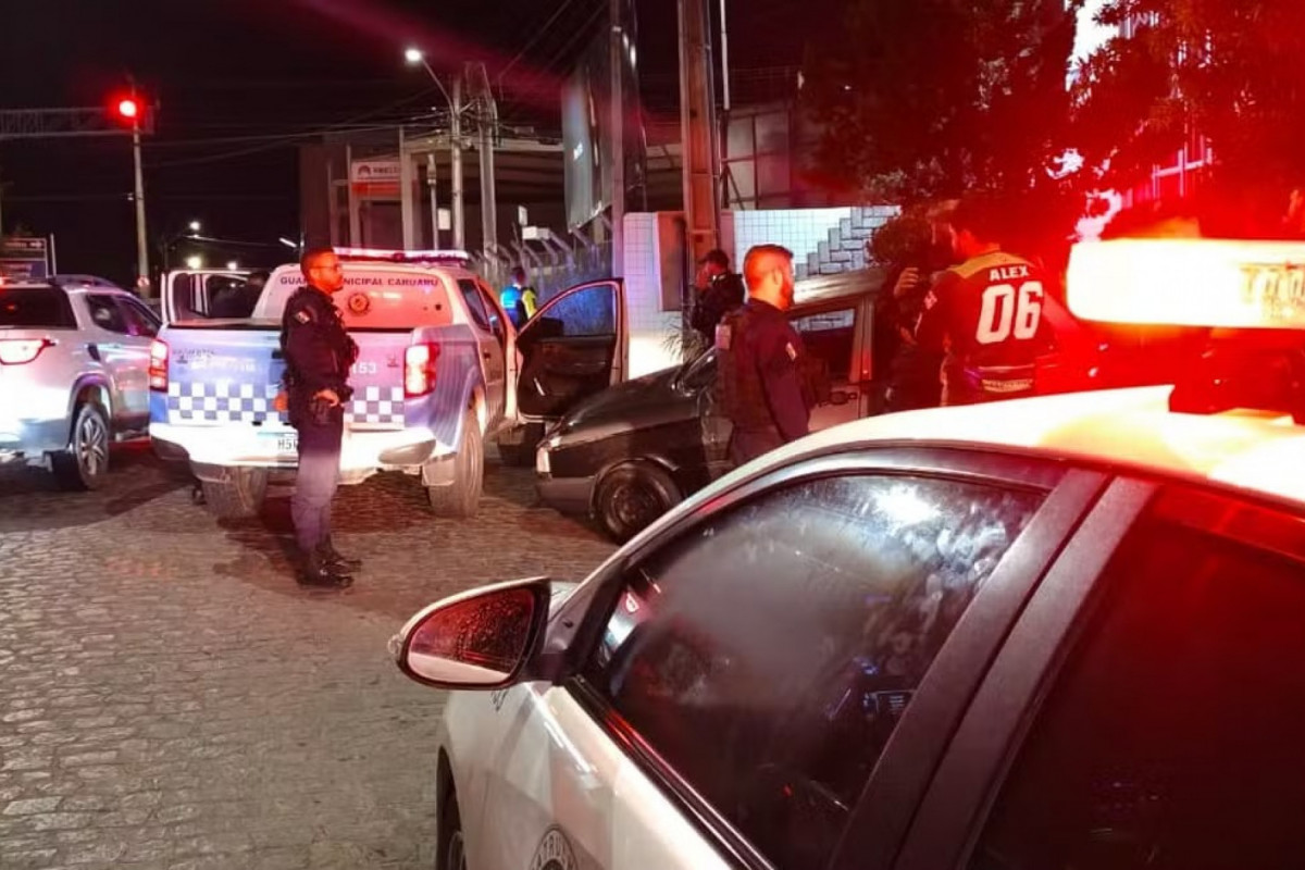 Suspeito foi detido pela Guarda Municipal de Caruaru na mesma noite do ocorrido (Foto: Guarda Municipal de Caruaru) Suspeito foi detido pela Guarda Municipal de Caruaru na mesma noite do ocorrido/Foto: Guarda Municipal de Caruaru
