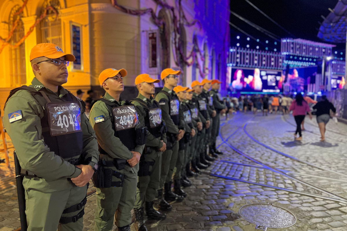 Governo colocou em operação 711 profissionais da segurança para o show de Priscila Senna (Foto: Divulgação/SDS)