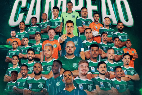 O América foi campeão da Série A3 do Pernambucano de 2024 (Divulgação/ América) O América foi campeão da Série A3 do Pernambucano de 2024/Divulgação/ América