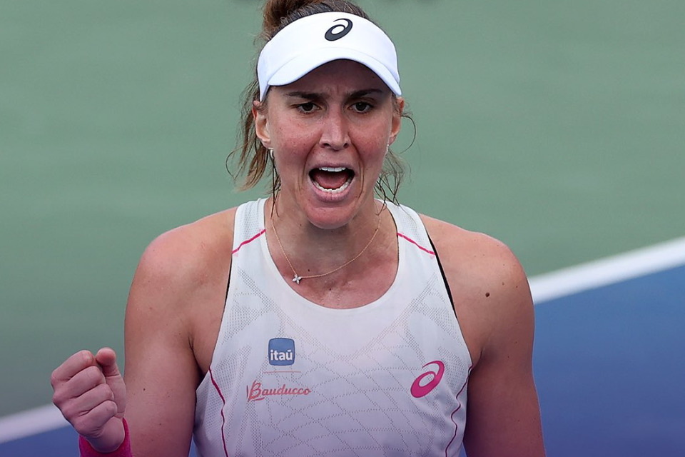 Bia Haddad, tenista brasileira (Divulgação/WTA) Bia Haddad, tenista brasileira/Divulgação/WTA