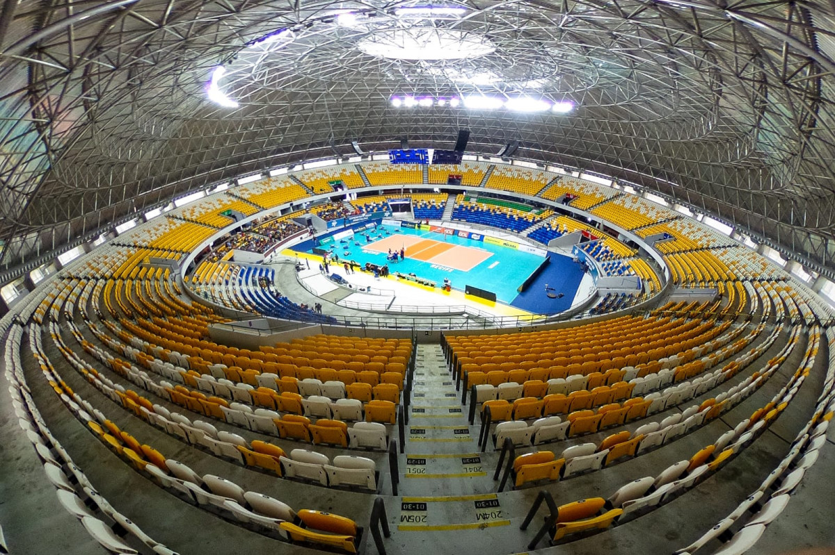Ginásio de Esportes Geraldo Magalhães, o Geraldão/Rafael Vieira/DP Foto