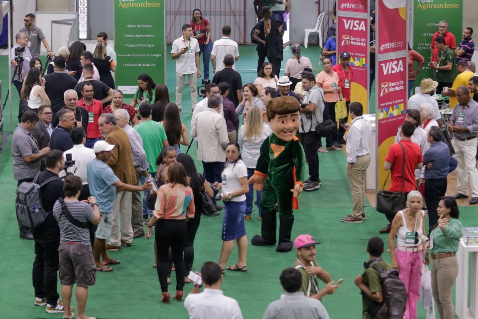 Feira de Agricultura atrai público (Foto: Divulgação/Agrinordeste) Feira de Agricultura atrai público/Foto: Divulgação/Agrinordeste
