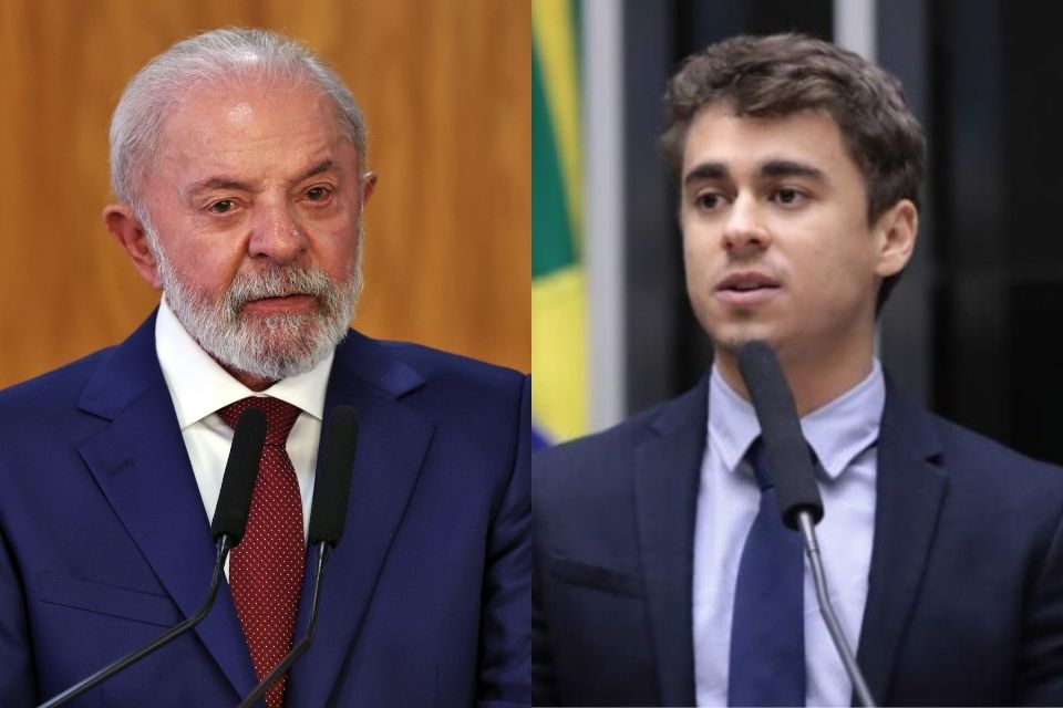 Presidente da República, Luiz Inácio Lula da Silva, e o deputado federal Nikolas Ferreira (PL-MG) (José Cruz/Agência Brasil e Zeca Ribeiro/Câmara dos Deputados) Presidente da República, Luiz Inácio Lula da Silva, e o deputado federal Nikolas Ferreira (PL-MG)/José Cruz/Agência Brasil e Zeca Ribeiro/Câmara dos Deputados