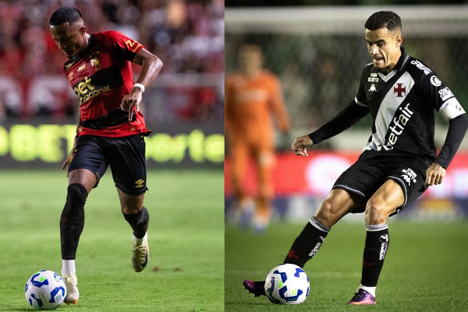 Sport e Vasco se enfrentam pela 22ª rodada da Série A do Campeonato Brasileiro (Rafael Vieira/DP Foto e Matheus Lima/Vasco) Sport e Vasco se enfrentam pela 22ª rodada da Série A do Campeonato Brasileiro/Rafael Vieira/DP Foto e Matheus Lima/Vasco
