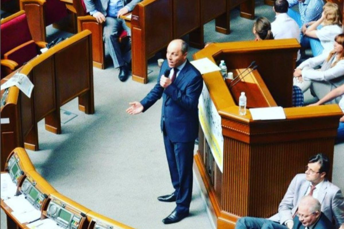 Andriy Parubiy era ex-presidente do Parlamento ucraniano (Reprodução/Instagram) Andriy Parubiy era ex-presidente do Parlamento ucraniano/Reprodução/Instagram