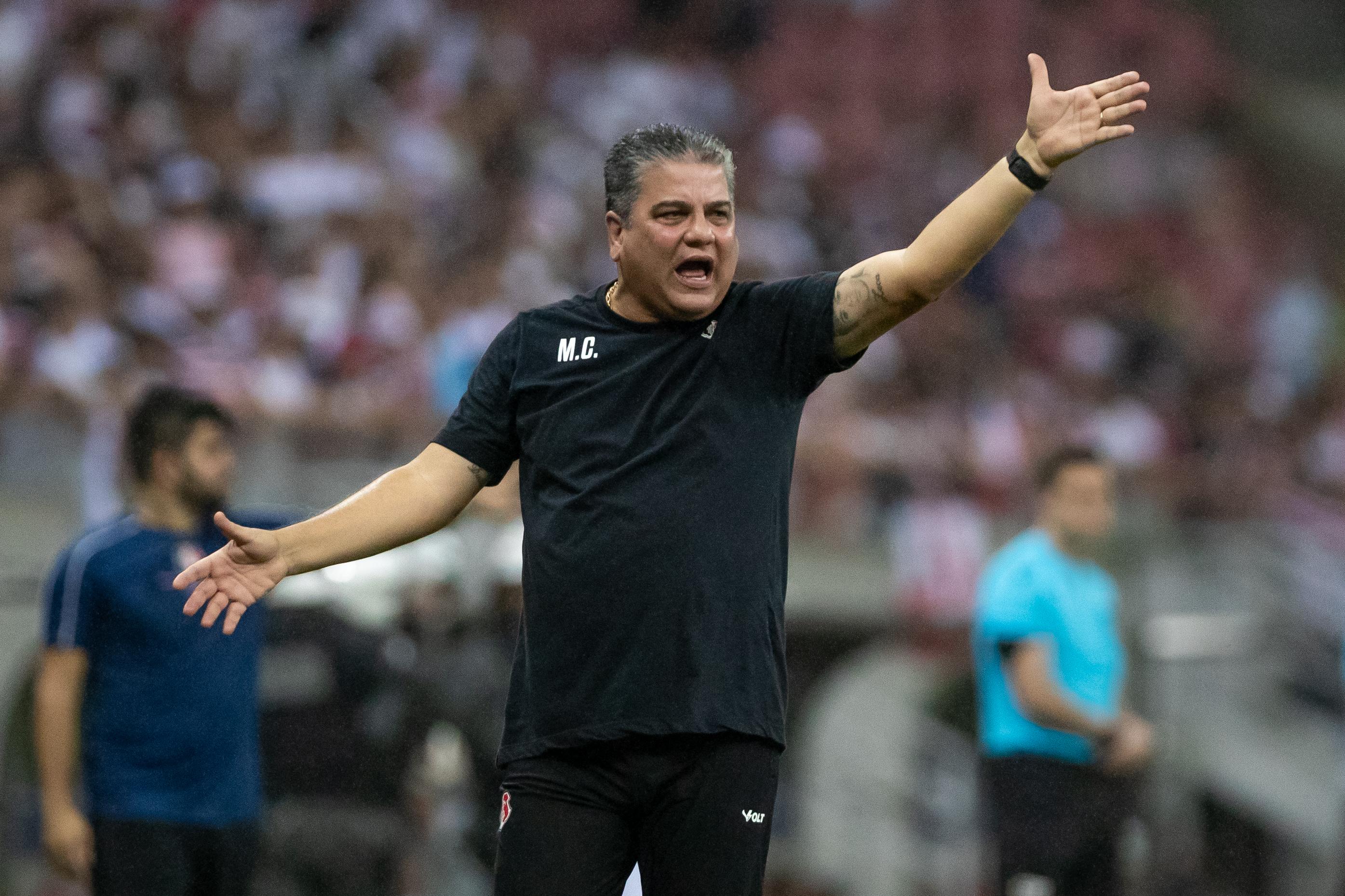 Marcelo Cabo, técnico do Santa Cruz (Rafael Vieira)