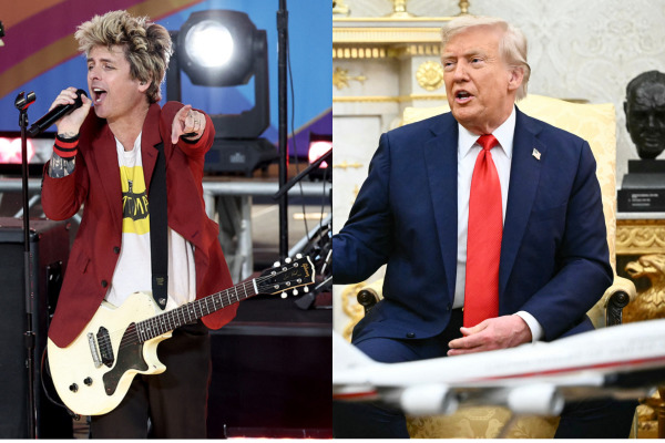 Vocalista do Green Day diz que Donald Trump é Vocalista do Green Day diz que Donald Trump é