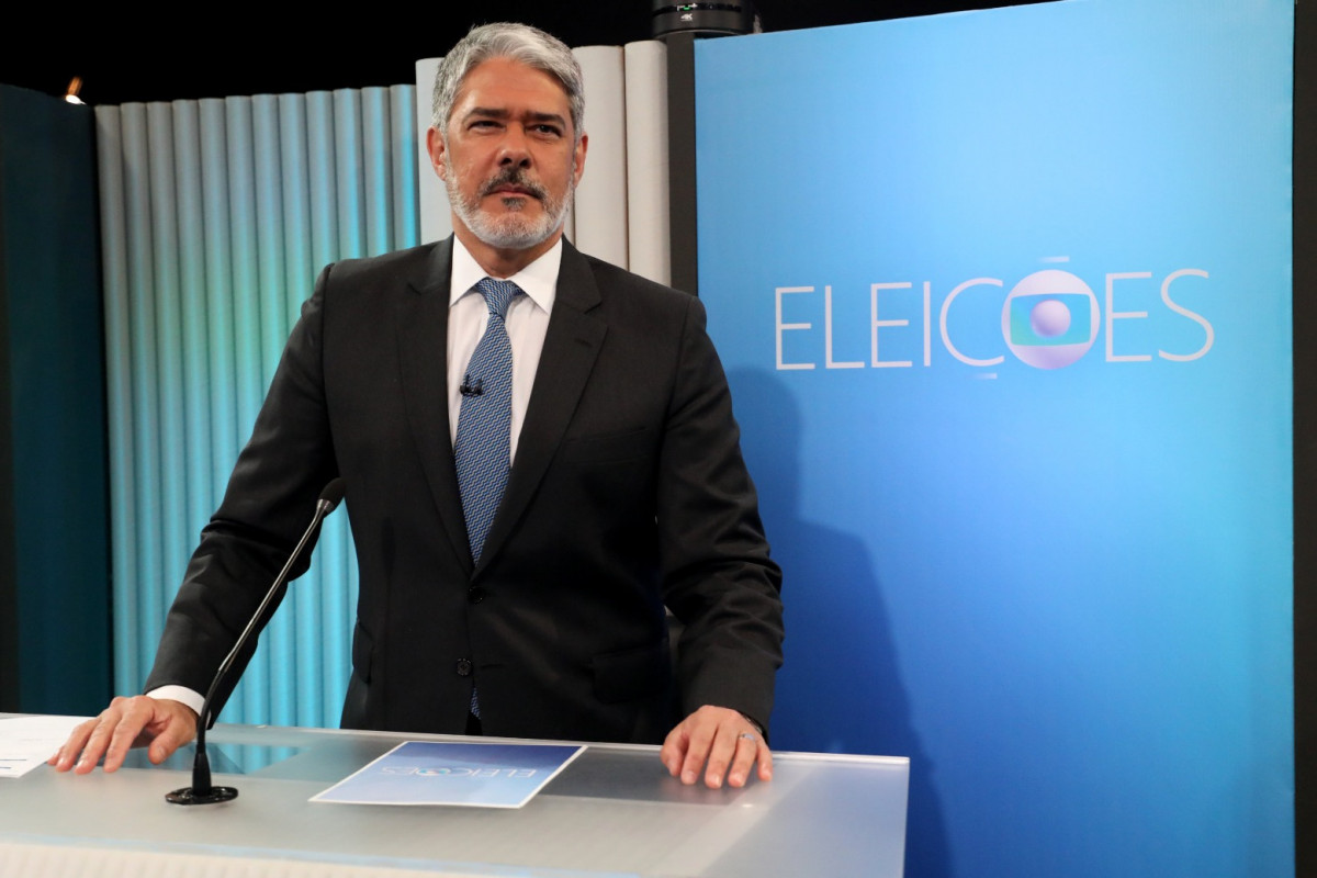 William Bonner (Globo/João Miguel Júnior) William Bonner /Globo/João Miguel Júnior